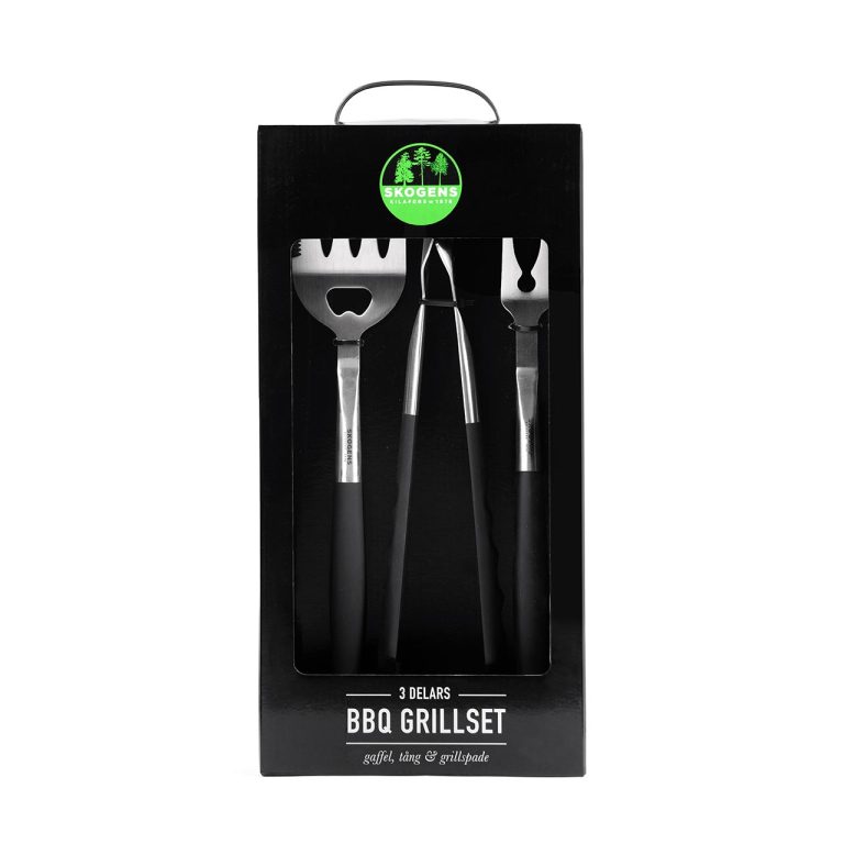 Skogens 3-delars BBQ set